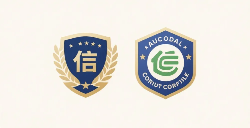 合规与信任徽章展示